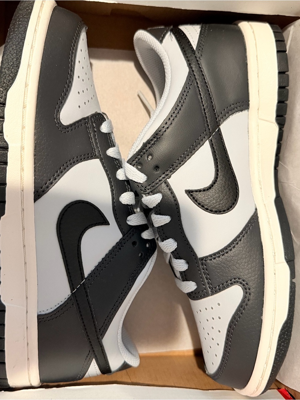 Nike Kids Dunk Low — Black and White